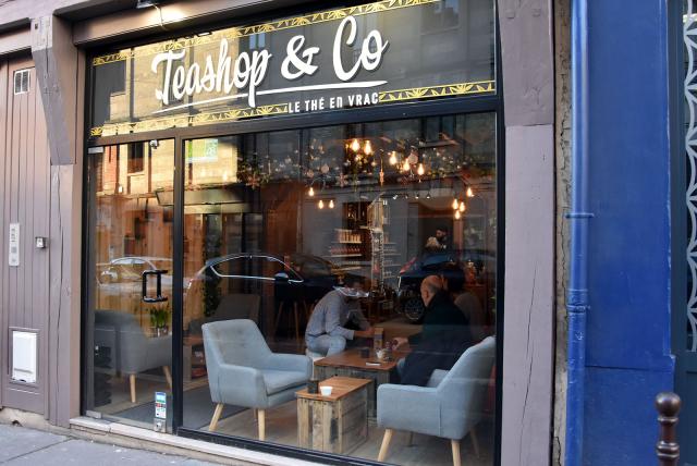 Facade extérieure du Tea Shop