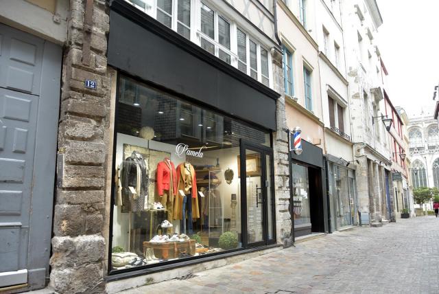 Extérieur de la boutique Pamela