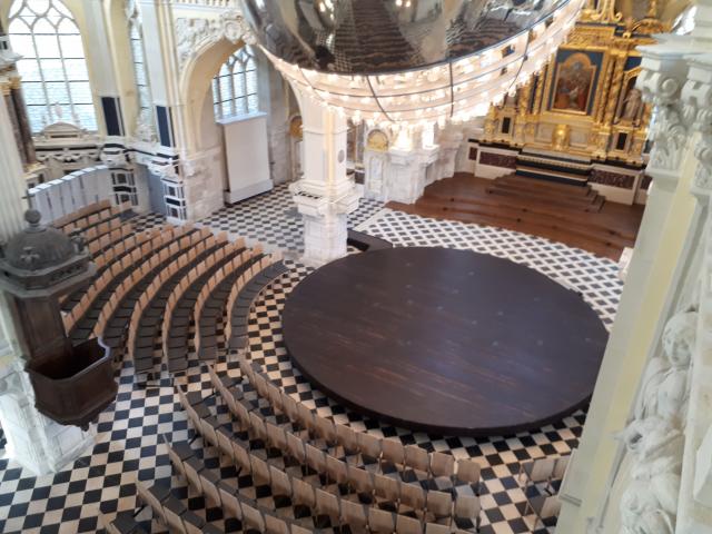 crédit photo : Hervé Debruyne la scène de la chapelle Corneille à Rouen