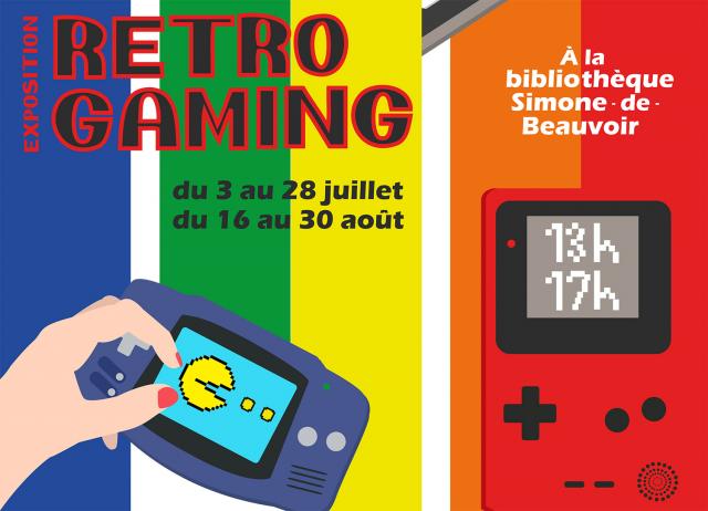 Visuel exposition Retro Gaming
