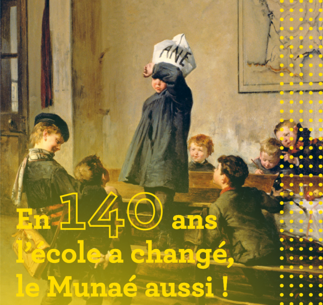 Un élève porte le bonnet d'âne au XIXe siècle Un élève porte le bonnet d'âne au XIXe siècle