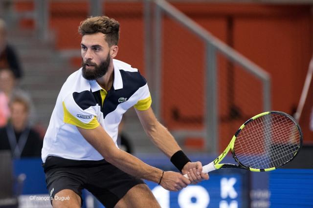 Benoît Paire dans le costume de la tête d'affiche de cette 6e édition