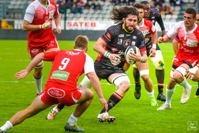 Pour conquérir leur maintien, les Lions auront besoin de toute la vaillance de leur 2e ligne Jonathan Giraud