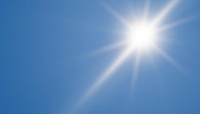 Températures élevées, ayez les bons réflexes Soleil sans nuage