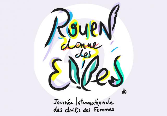 affiche Rouen donne des Elles 2018